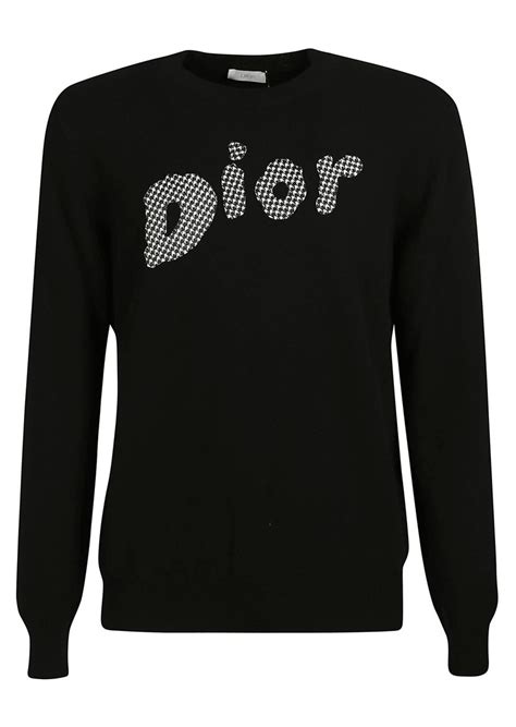 black christian dior sweater|Christian Dior sweater vintage.